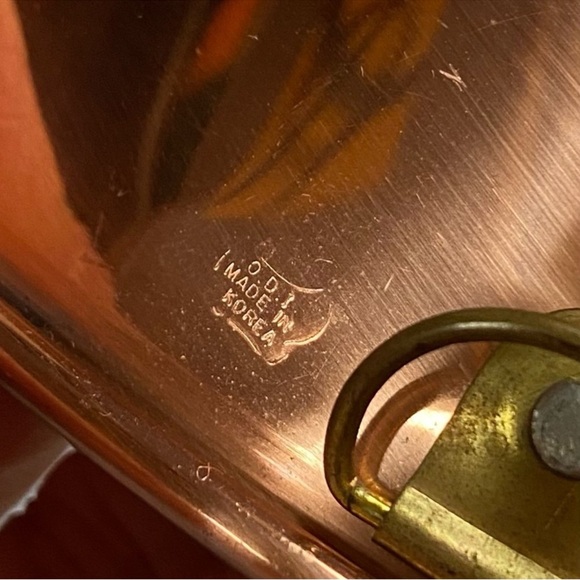 Vintage Copper Moon And Stars Celestial Copper Baking Mold ODI Made In Korea - Picture 5 of 11